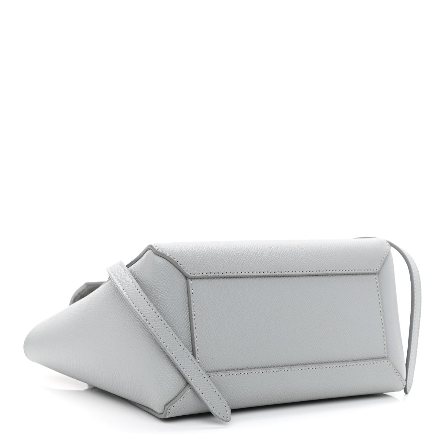 Celine Grained Calfskin Nano Belt Bag Mineral 4 of 11