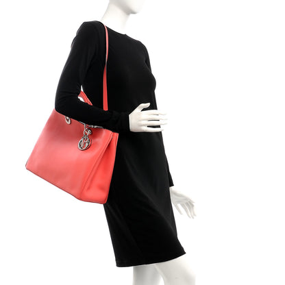 Christian Dior Smooth Calfskin Large Diorissimo Tote Light Coral 2 of 12