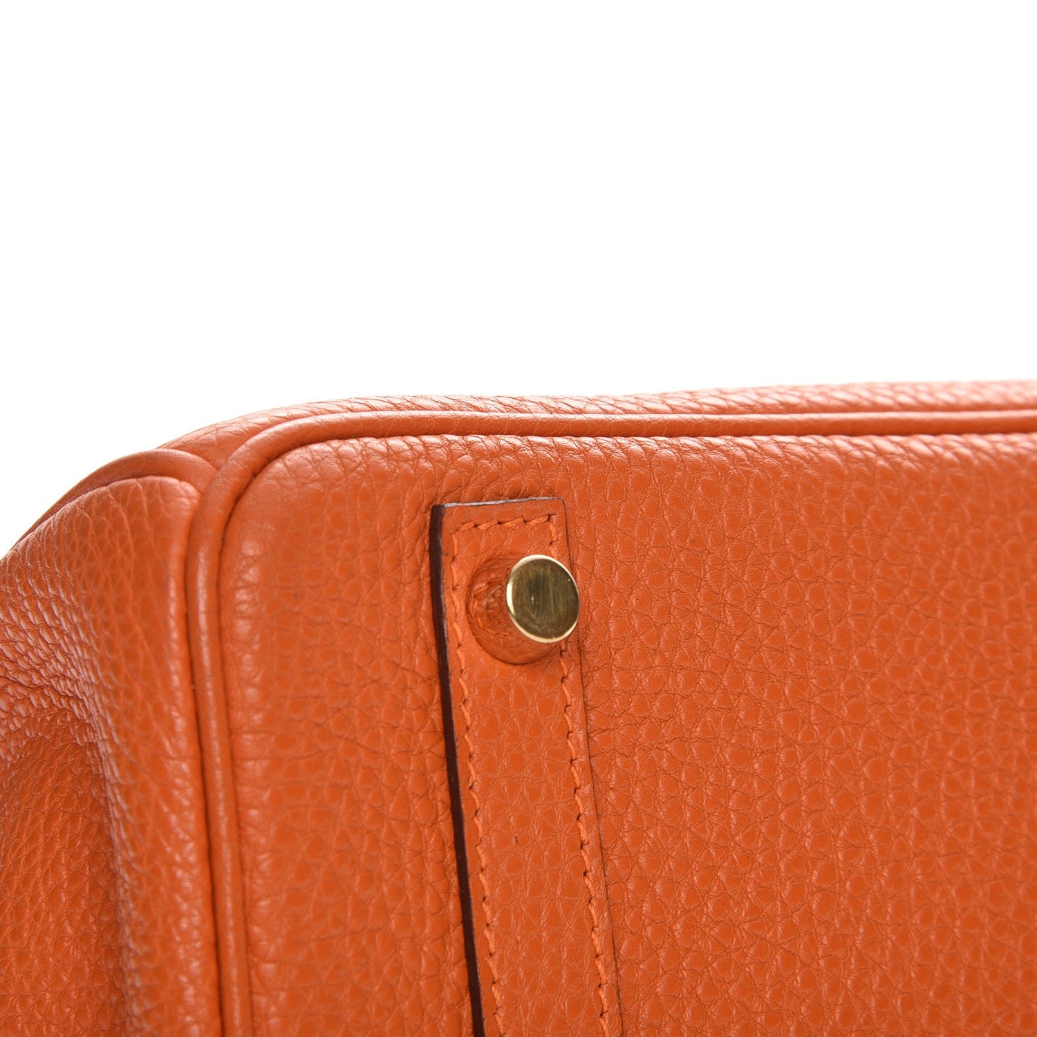 Hermes Togo Birkin 30 Orange 10 of 28