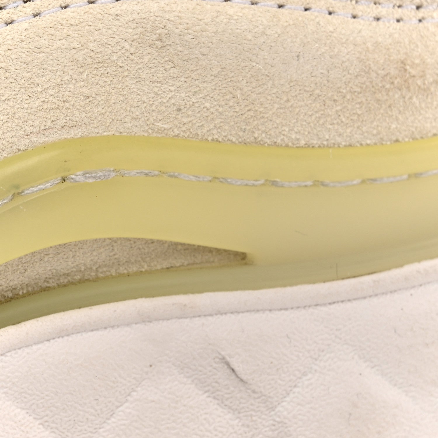 Chanel Velvet Calfskin Mixed Fibers CC Sneakers 36 Ivory Black 10 of 11