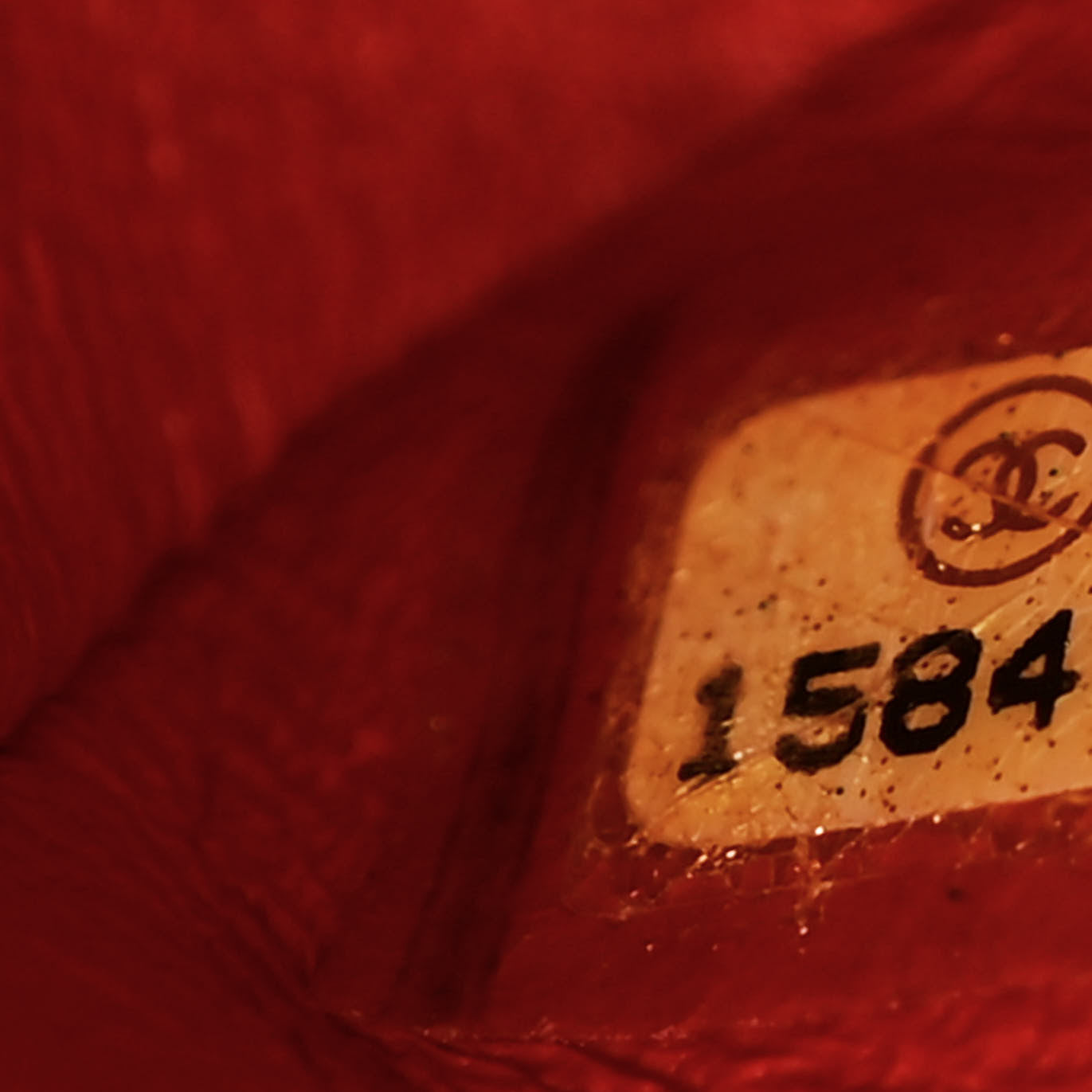 Chanel Lambskin Quilted Medium Double Flap Red 7 of 14