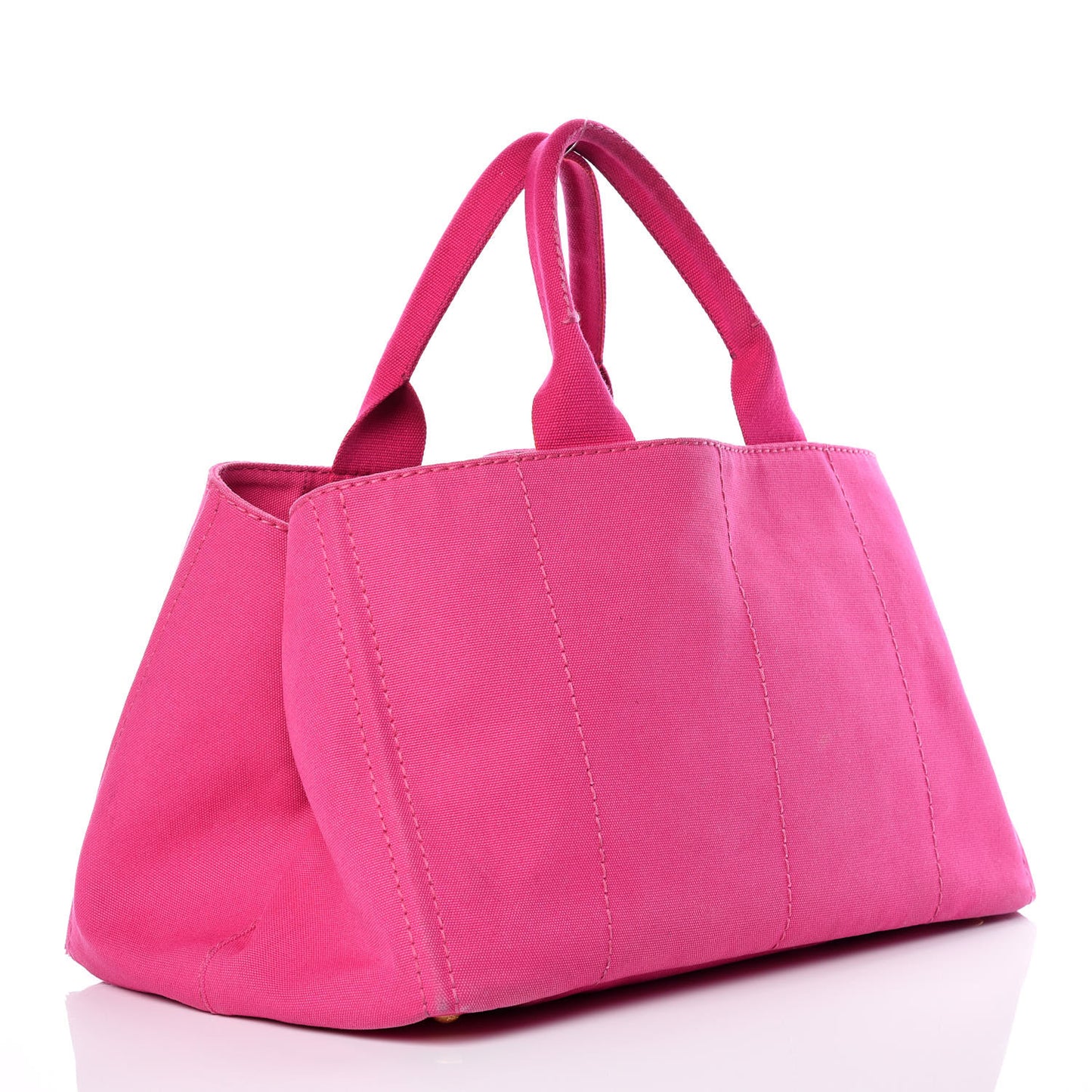 Canapa Logo Shopping Tote Fuxia