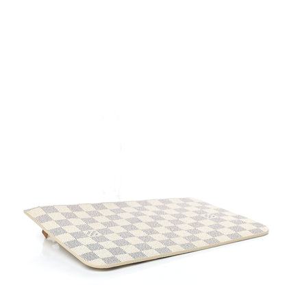 Louis Vuitton Damier Azur Neverfull MM GM Pochette Rose Ballerine 4 of 8