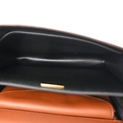 Prada City Calfskin Cahier Bag Cognac 5 of 11