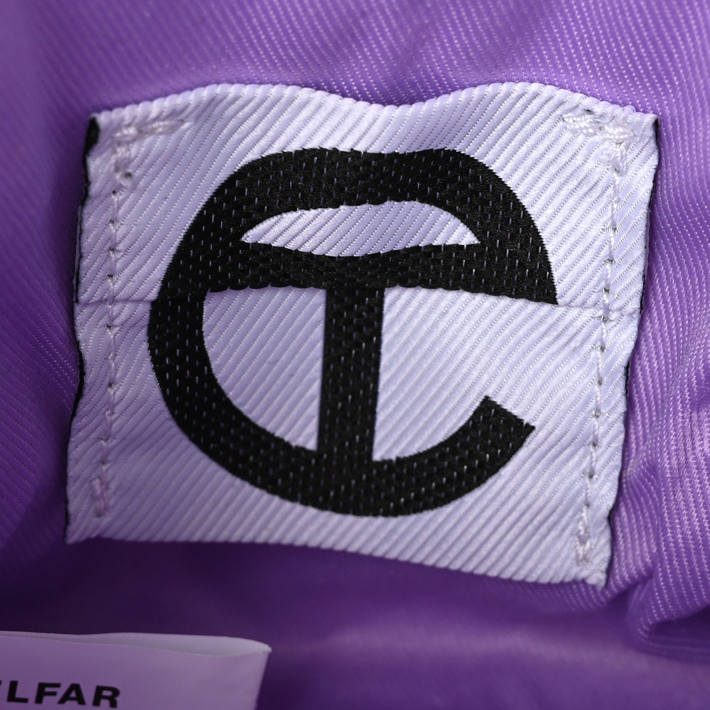 Vegan Leather Small Shopping Bag Lavender