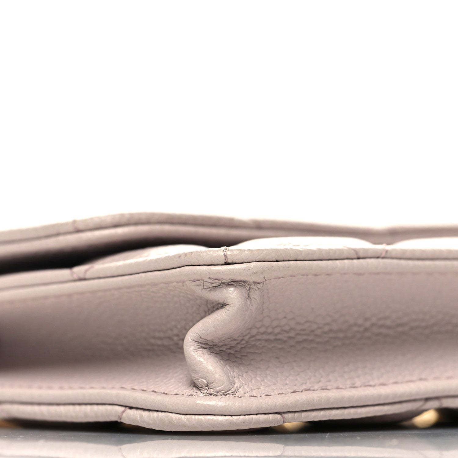 Chanel Caviar Quilted Miss Coco Clutch With Chain Light Purple 10 of 12