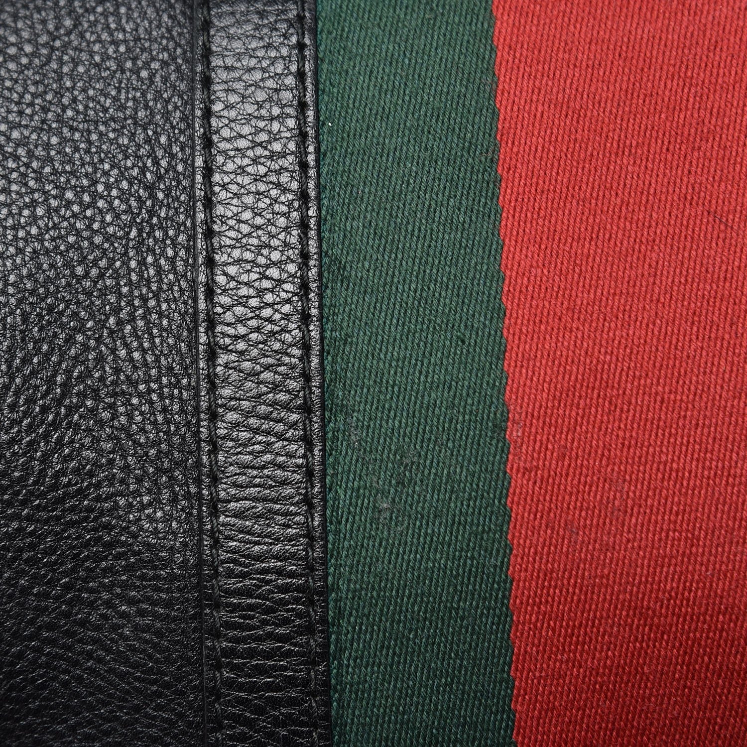 Gucci Calfskin Vintage Web Medium Boston Black 14 of 16