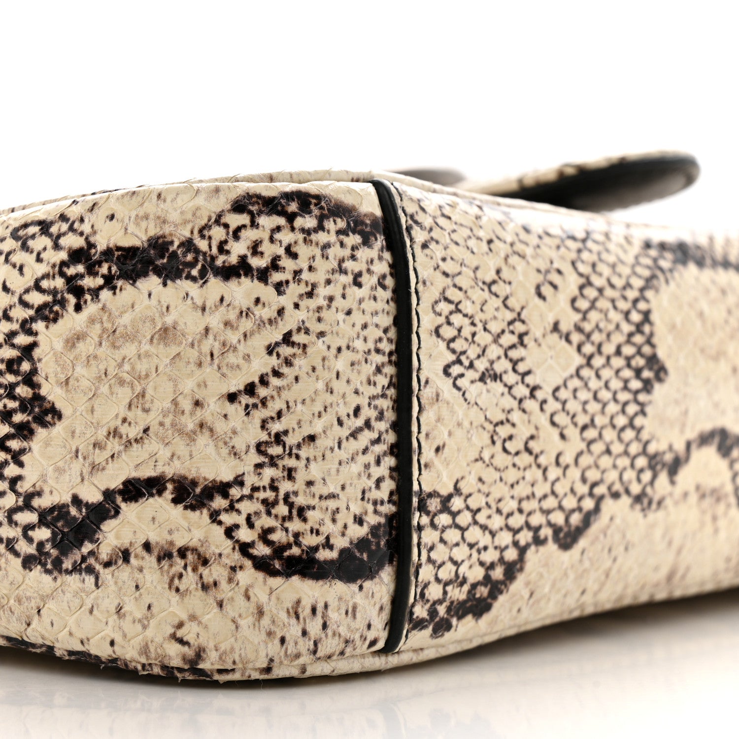 Gucci Snakeskin Matelasse Aria Small GG Marmont Shoulder Bag Roccia 9 of 13