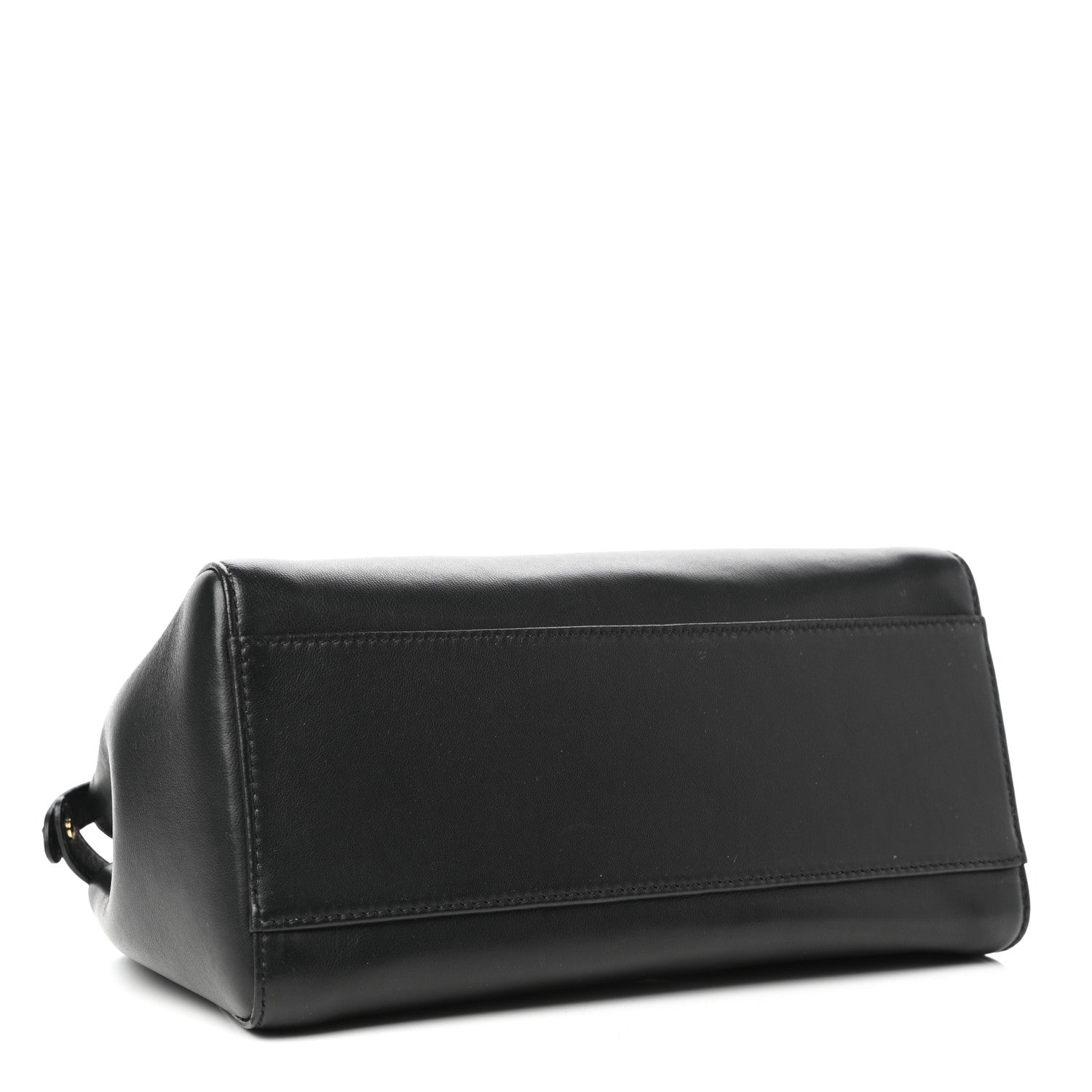 Fendi Nappa Stacked Bar Mini Peekaboo Iconic Satchel Black 4 of 8