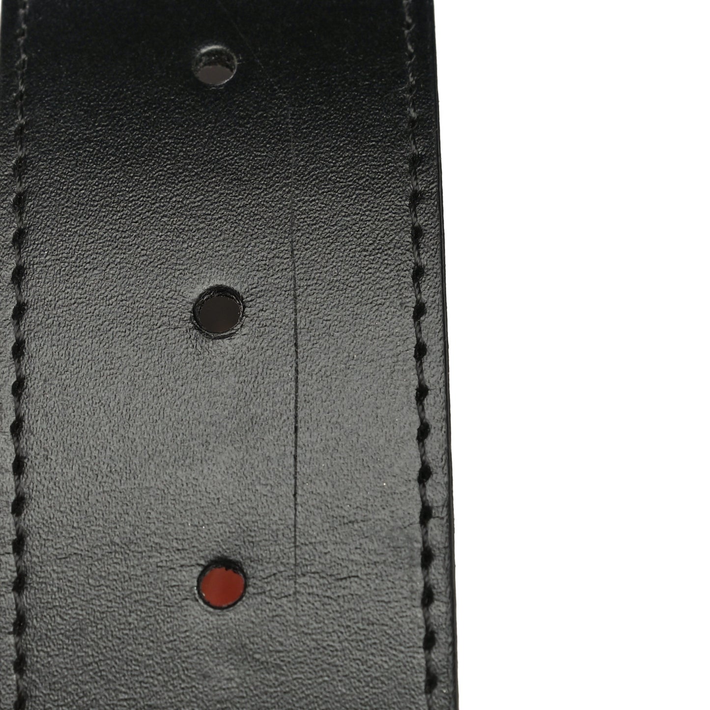 Calfskin Monogram 30mm LV Initiales Reversible Belt 80 32 Black