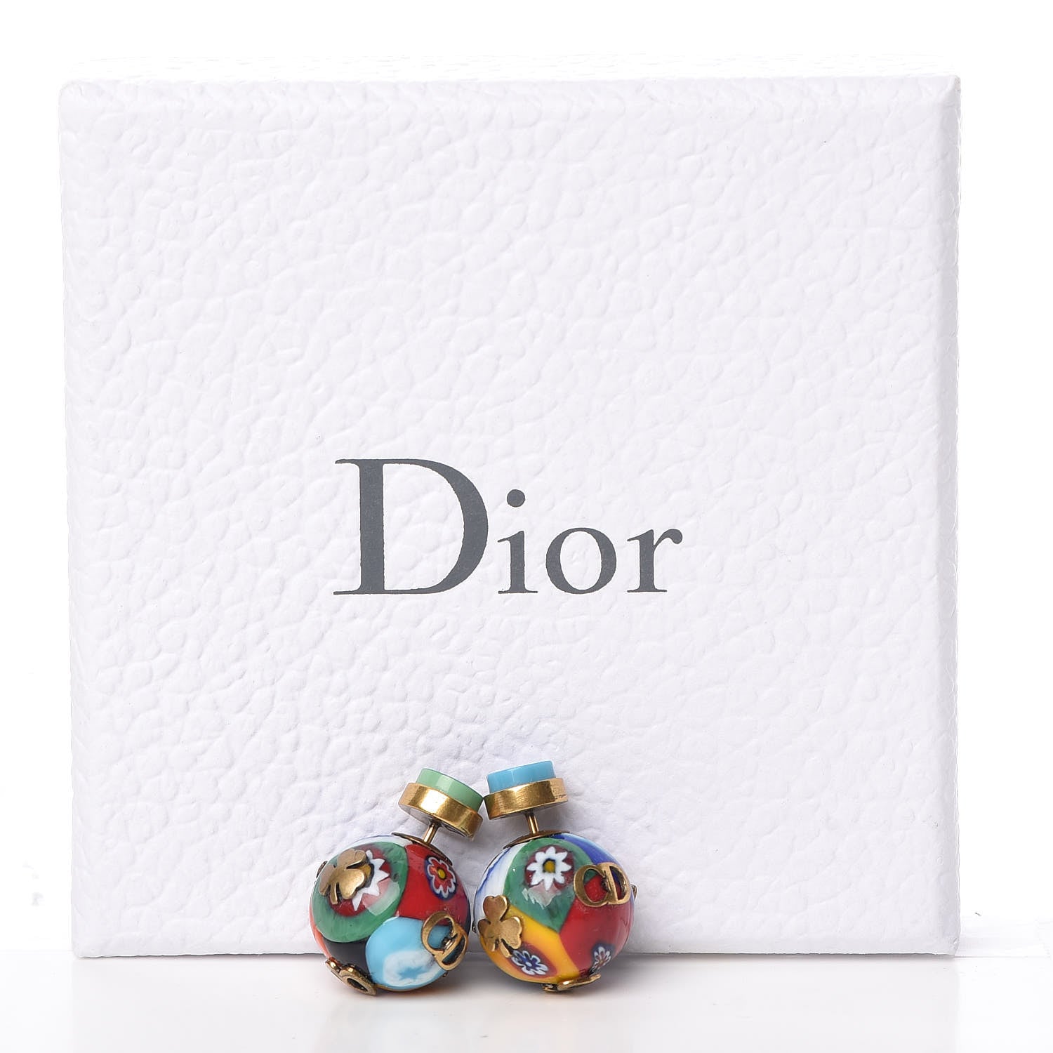 Christian Dior Printed Mise En Dior Tribal Earrings Multicolor 5 of 5