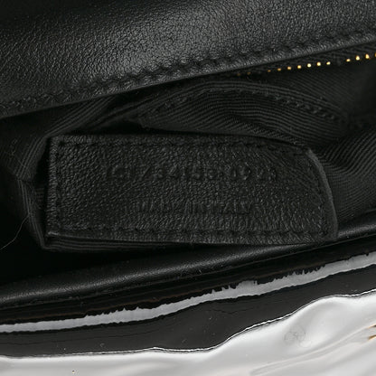 Saint Laurent Patent Calfskin Calypso Black 8 of 12