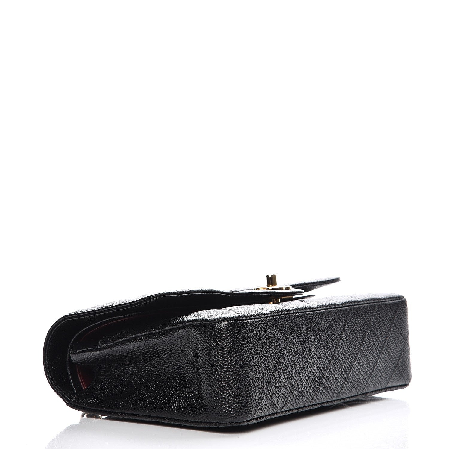 Chanel Caviar Quilted Medium Double Flap Black 4 of 7