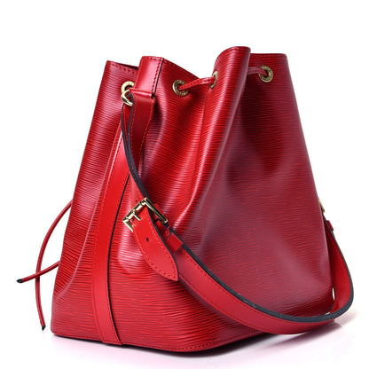 Louis Vuitton Epi Petit Noe Castillan Red 2 of 4