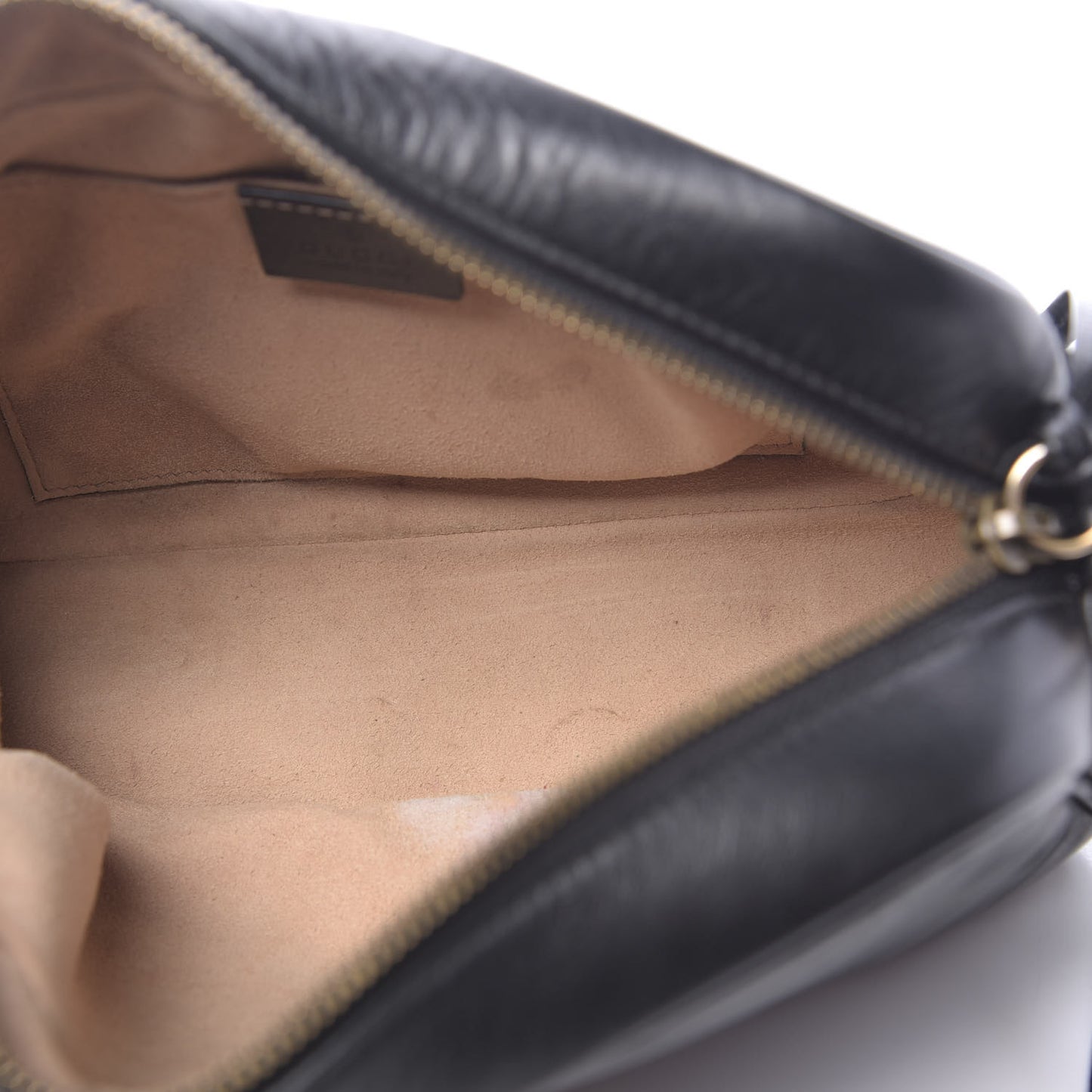 Calfskin Matelasse Small GG Marmont Chain Shoulder Bag Black
