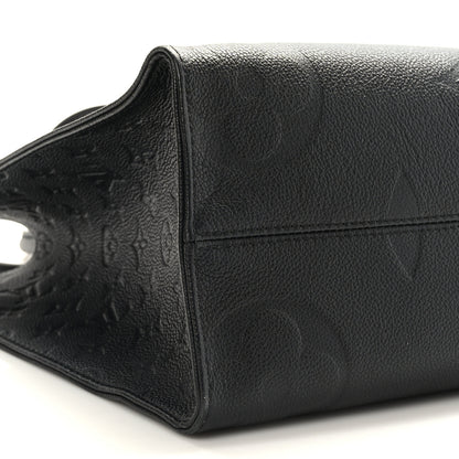 Louis Vuitton Empreinte Monogram Giant Onthego MM Black 7 of 8