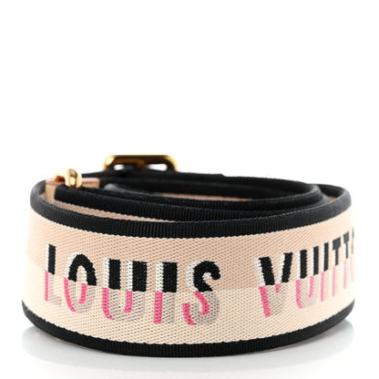 Louis Vuitton Jacquard Speedy Bandouliere 20 Shoulder Strap Black 2 of 5