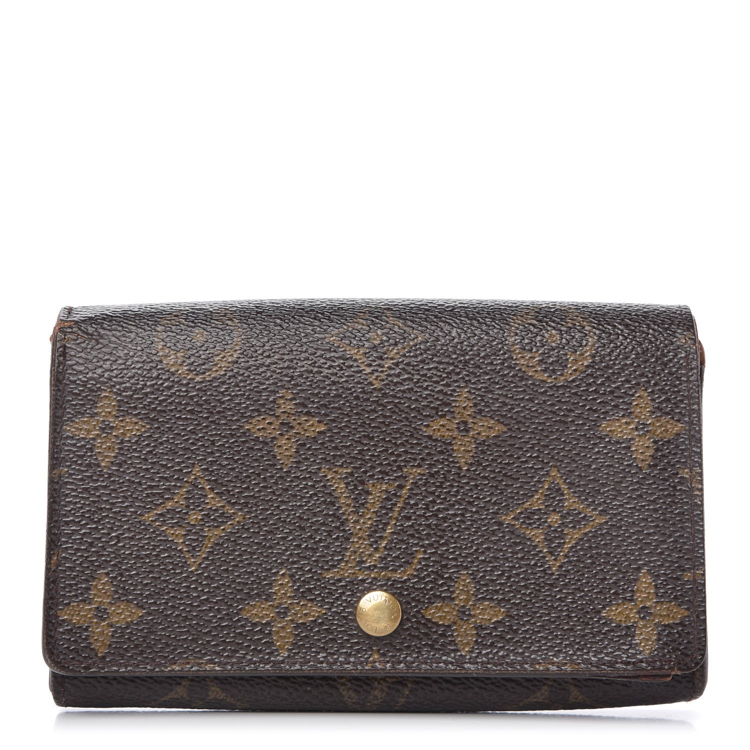 Louis Vuitton Monogram Porte-Monnaie Billets Tresor Wallet 1 of 11