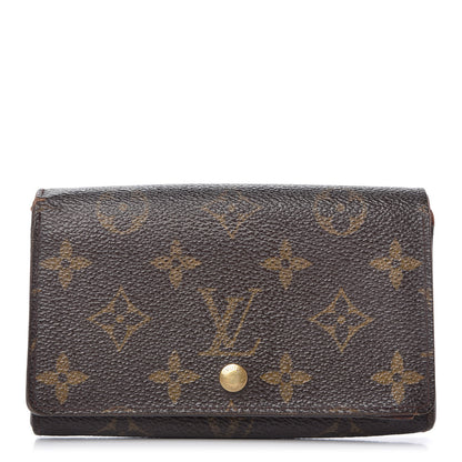 Louis Vuitton Monogram Porte-Monnaie Billets Tresor Wallet 1 of 11
