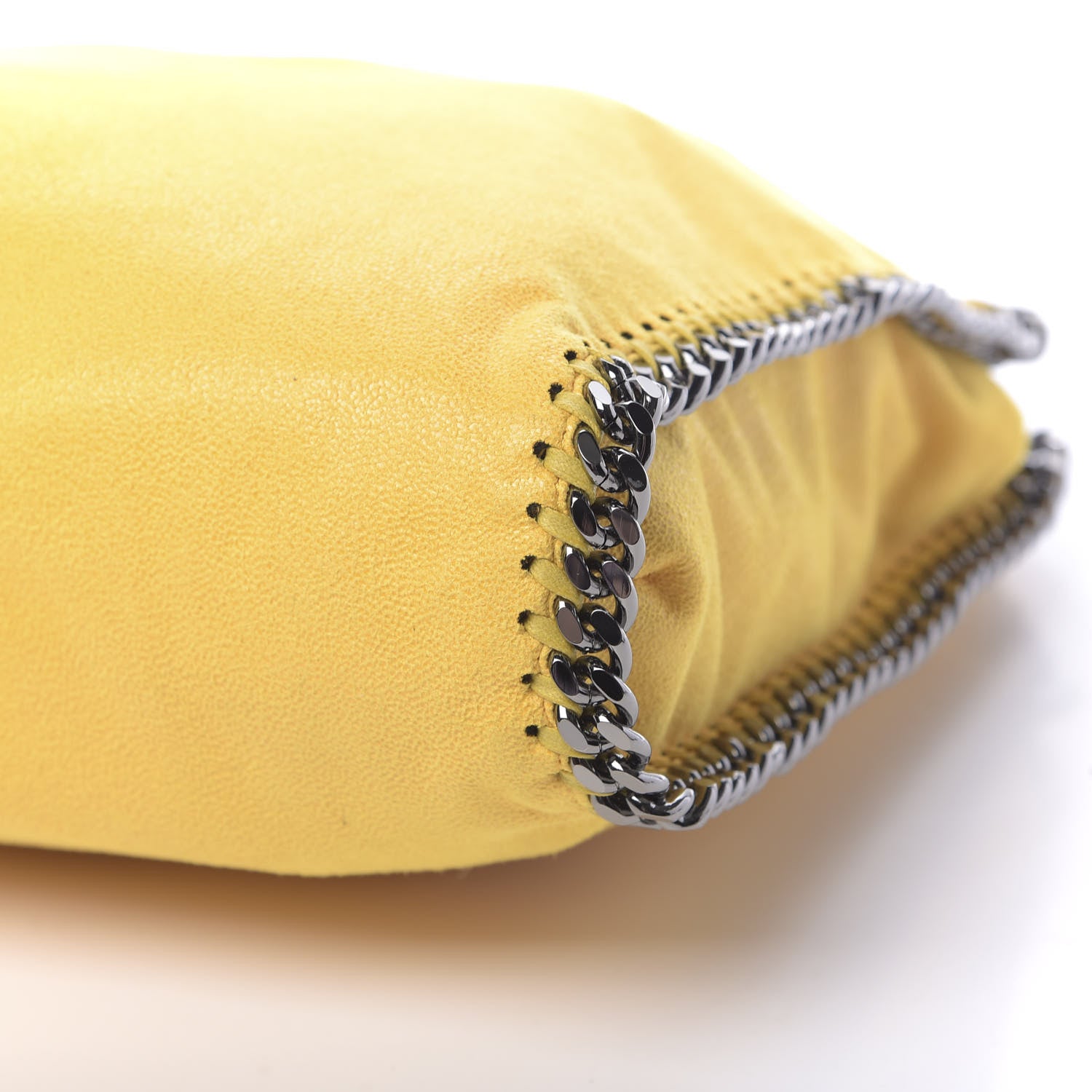 Stella McCartney Shaggy Deer Small Falabella Tote Yellow 9 of 9
