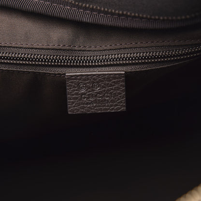 Gucci Crystal Monogram Web Large Carry On Duffle Bag Brown 5 of 9