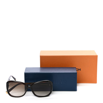 Louis Vuitton Acetate Obsession GM Sunglasses Z0459W Brown Glitter 7 of 7