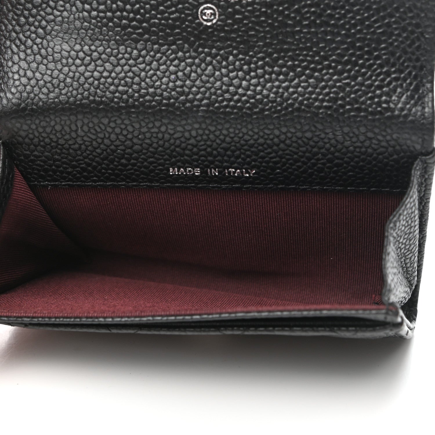 Chanel Caviar Quilted Flap Card Holder Black 5 of 11