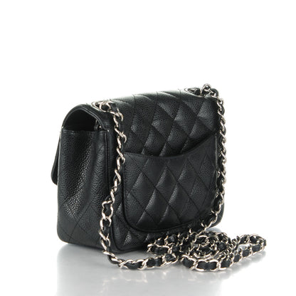 Chanel Caviar Quilted Mini Square Flap Black 3 of 8