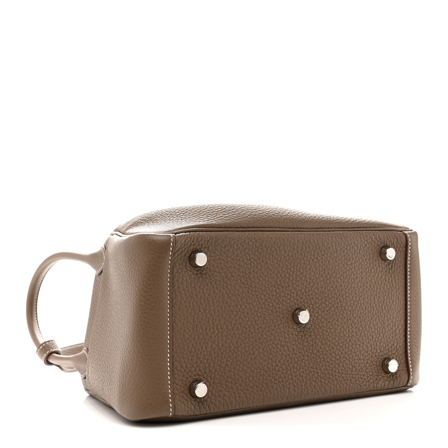 Hermes Taurillon Clemence Lindy 26 Etoupe 4 of 11