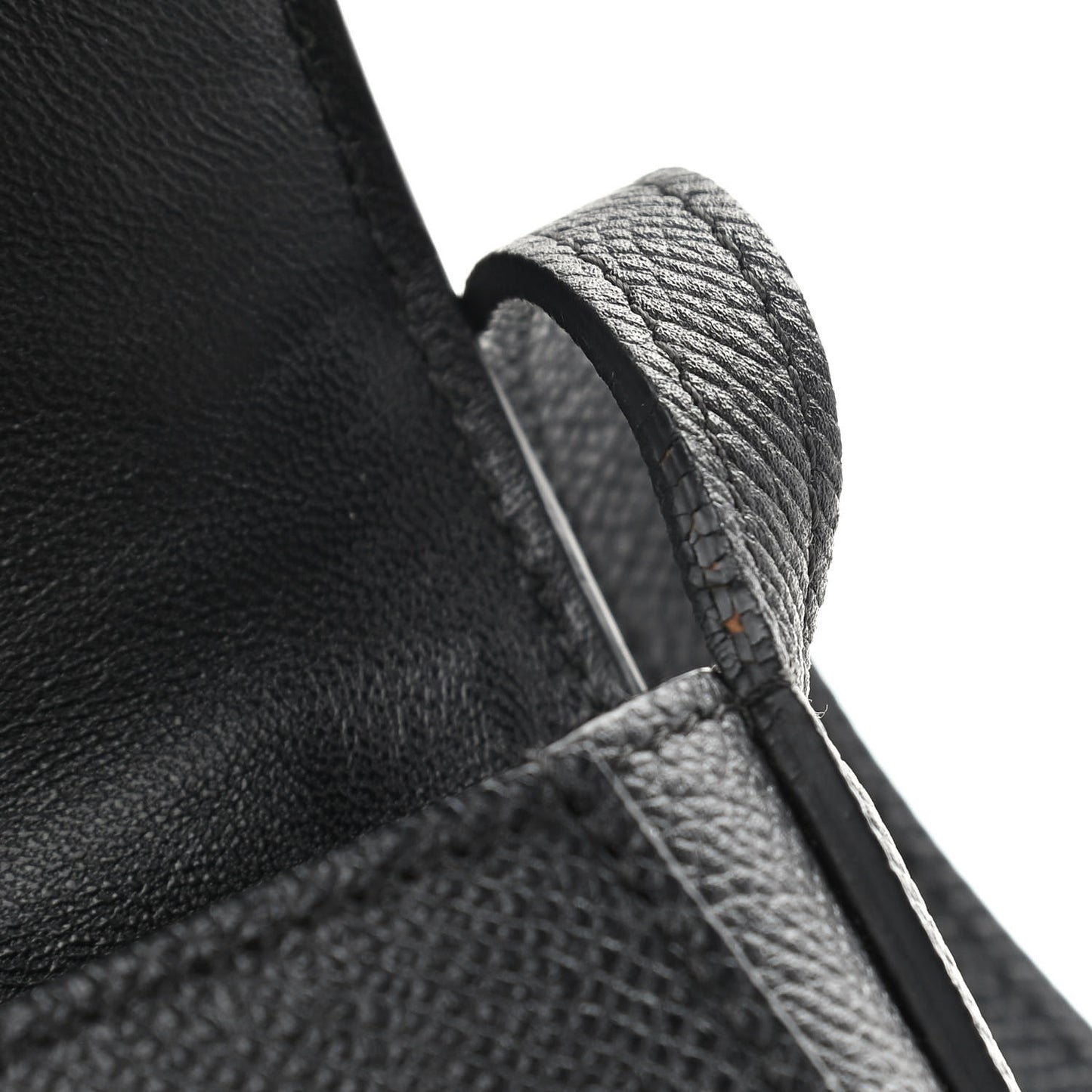 Grained Calfskin Small Trotteur Black