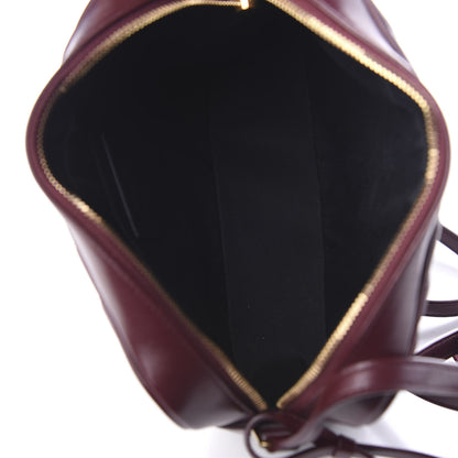 Saint Laurent Calfskin Matelasse Monogram Lou Camera Bag Dark Legion Red 4 of 9