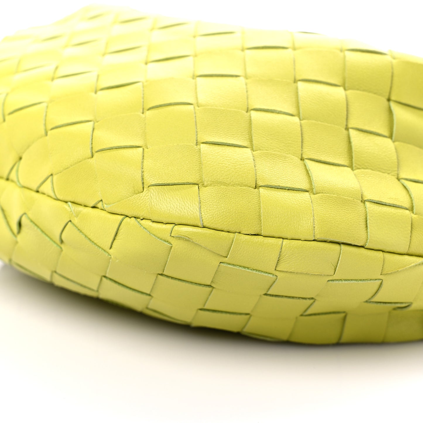 Nappa Intrecciato Mini Jodie Kiwi