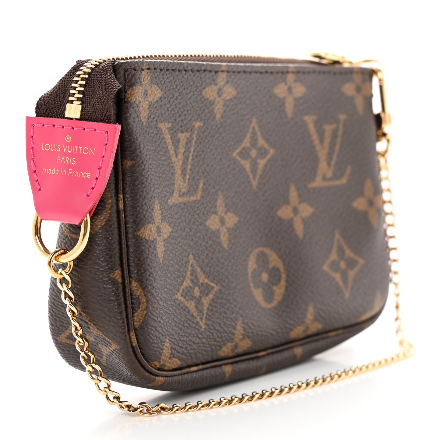 Monogram 2020 Christmas Animation Roller Coaster Mini Pochette Accessories Pivoine