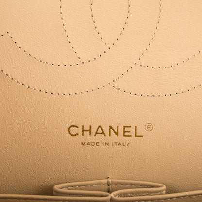 Chanel Caviar Quilted Jumbo Double Flap Beige Clair 6 of 8
