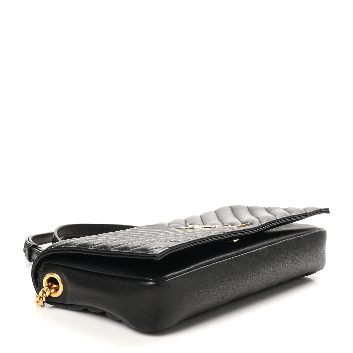 Saint Laurent Lambskin Matelasse Monogram Kate 99 Black 4 of 10