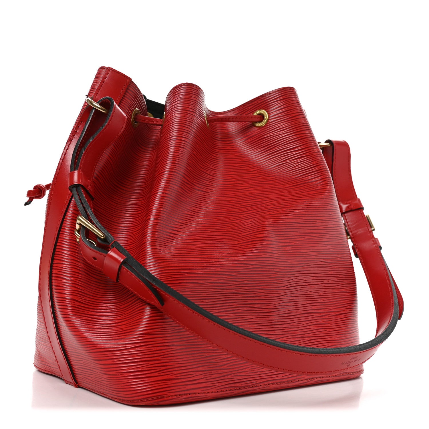 Louis Vuitton Epi Petit Noe Castillan Red 3 of 9