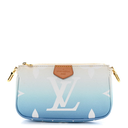 Louis Vuitton Monogram Giant By The Pool Multi Pochette Accessories Mini Pochette Blue 1 of 7