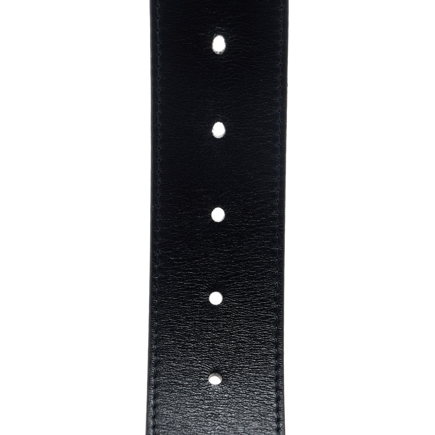 Louis Vuitton Calfskin 40mm LV Optic Reversible Belt 100 40 Black Anthracite Gray 4 of 5