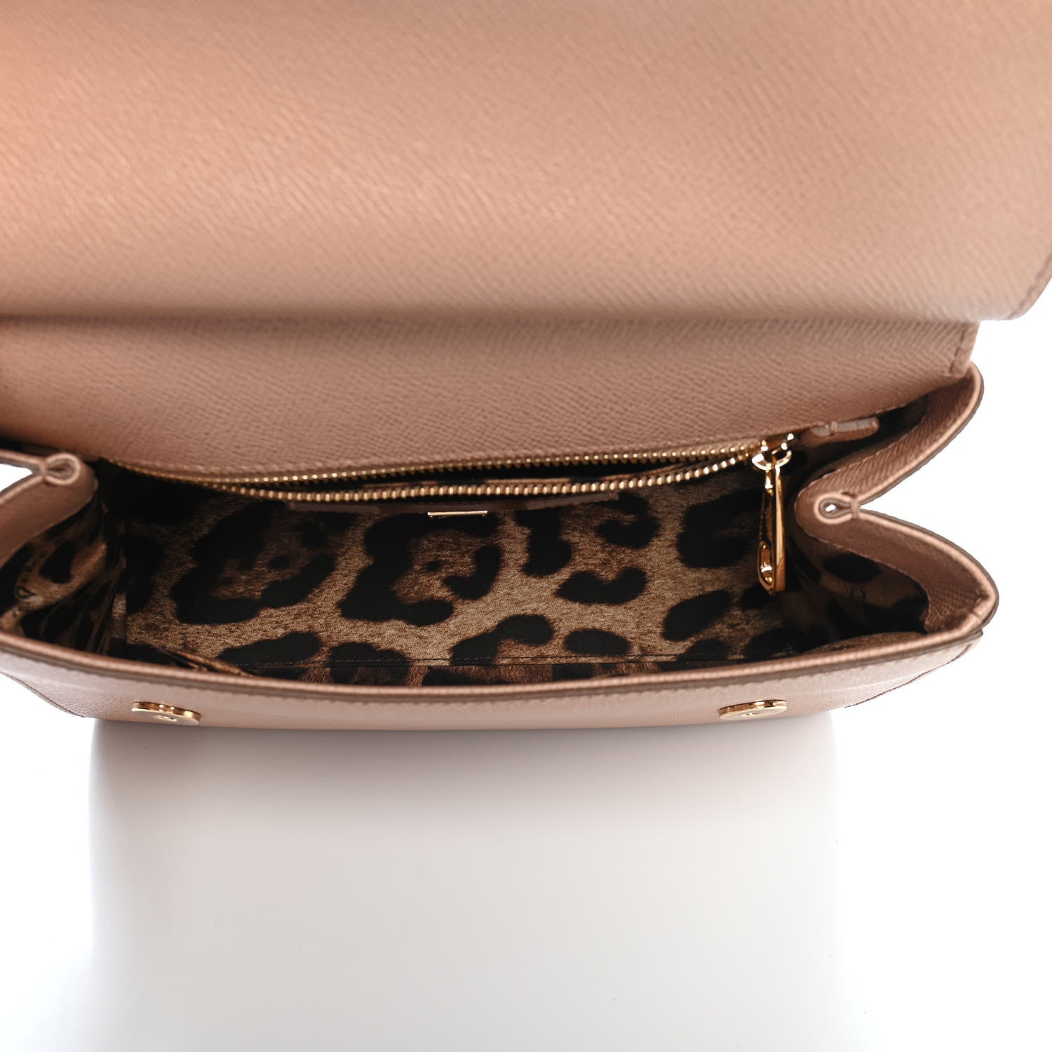 Dolce & Gabbana Dauphine Medium Miss Sicily Satchel Tortora Sand 4 of 8