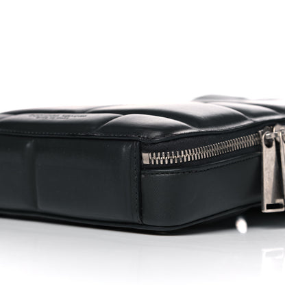 Bottega Veneta Embossed Nappa Crossbody Bag Black 9 of 12