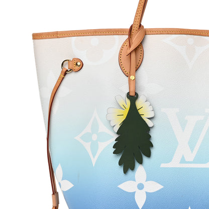 Louis Vuitton Monogram Giant By The Pool Neverfull MM Blue 8 of 23