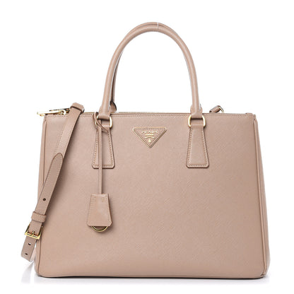 Prada Saffiano Medium Galleria Double Zip Tote Cammeo 1 of 18