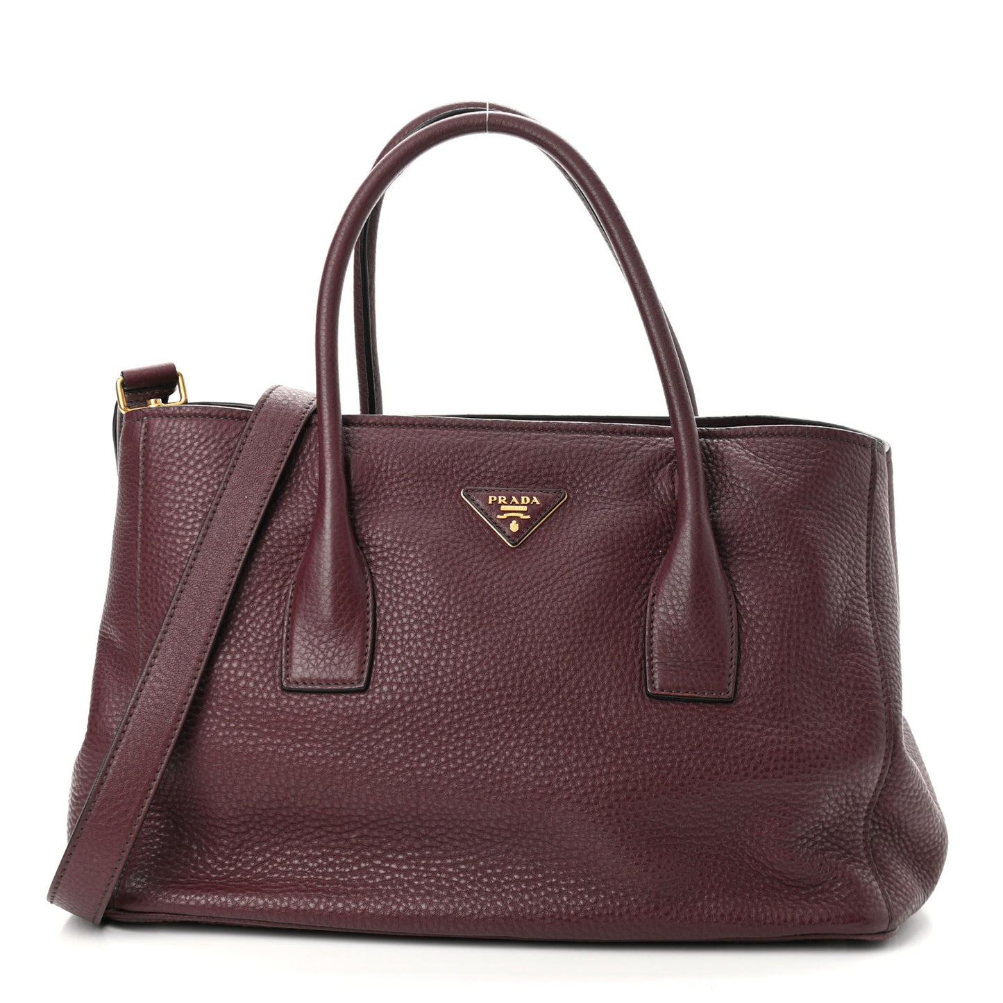Vitello Daino Tote Granato
