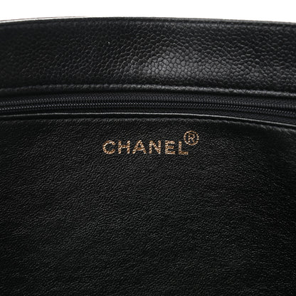 Chanel Caviar CC Shopper Tote Black 6 of 11