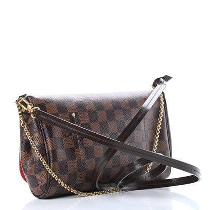 Louis Vuitton Damier Ebene Favorite MM 3 of 12