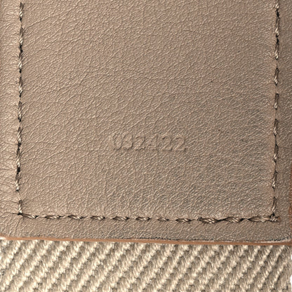Loewe Calfskin Jacquard Webbing Anagram Strap Ecru Natural 4 of 6