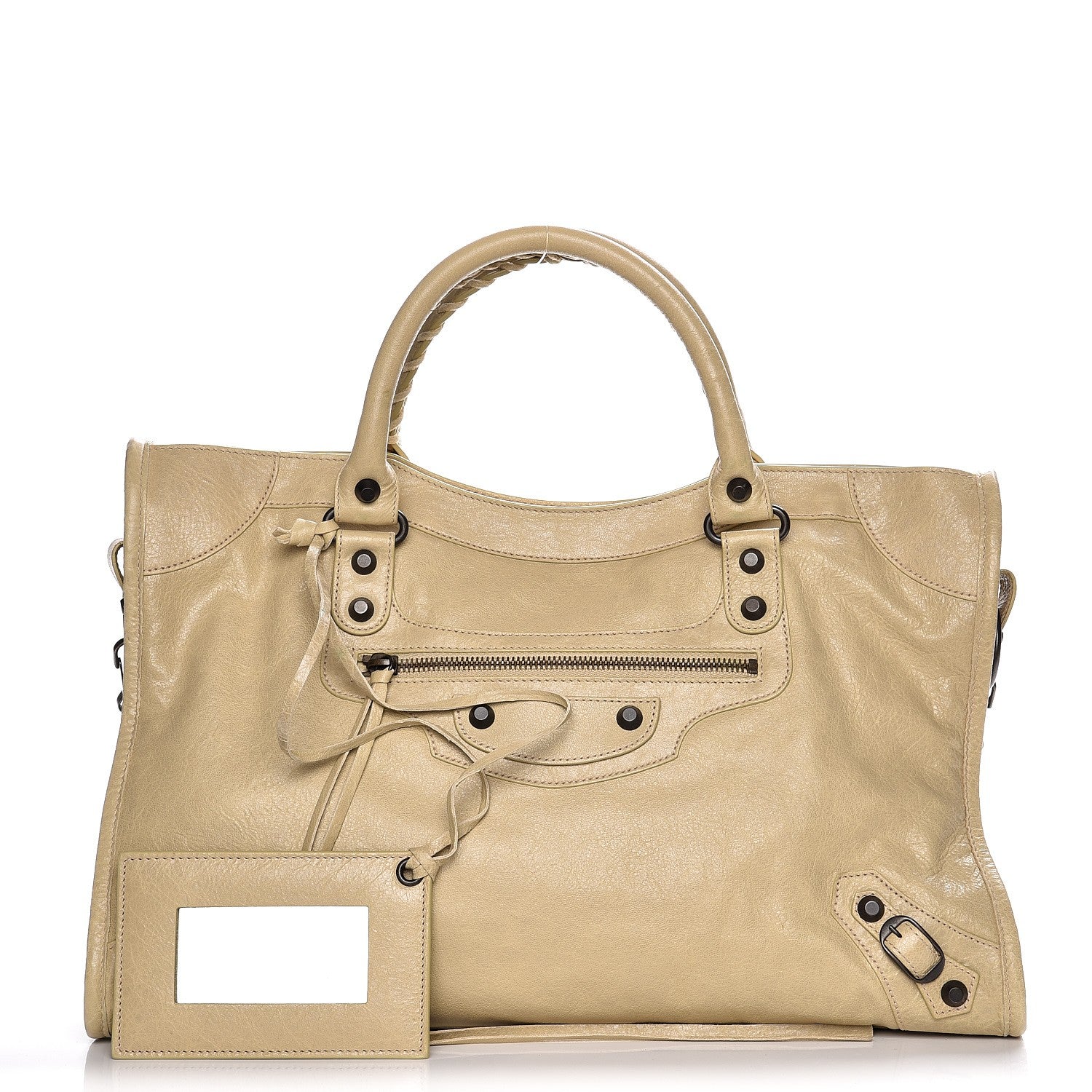 Balenciaga Agneau Classic Hardware City Dune 1 of 8