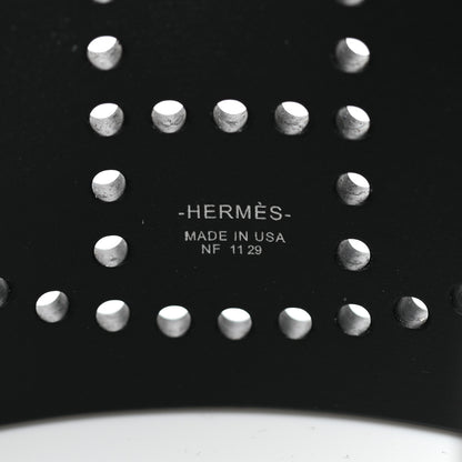 Hermes Aluminium Evelyne Sunset Cuff Bracelet T3 Black 4 of 5
