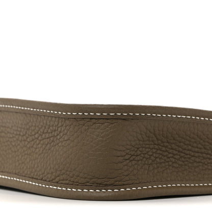 Hermes Taurillon Clemence Amazone Evelyne TPM Etoupe Bleu Indigo 10 of 11