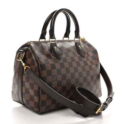 Louis Vuitton Damier Ebene Speedy Bandouliere 25 3 of 11